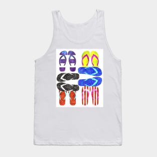 Flip Flops of Summer Tank Top